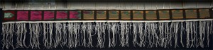 Highwarp Tapestry - Graeme Endean - Poppies (Hung On Loom - Prior To Digitising)