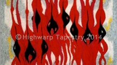 Highwarp Tapestry - Desert Peas