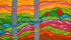 Highwarp Tapestry - Permaculture Landscape