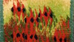 Highwarp Tapestry - Small Field Of Desert Peas